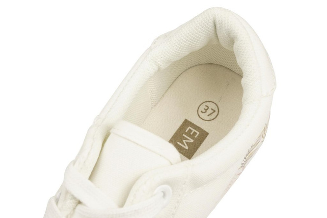 Tenisówki damskie EMBRACE DM32501-101 białe rozm.36-41