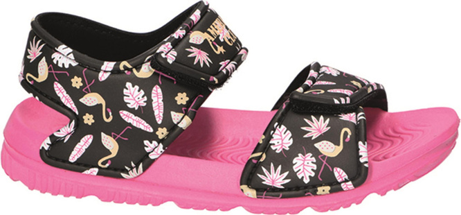 American Club CNH-142 children's sandals, pink and blue, sizes 29-33