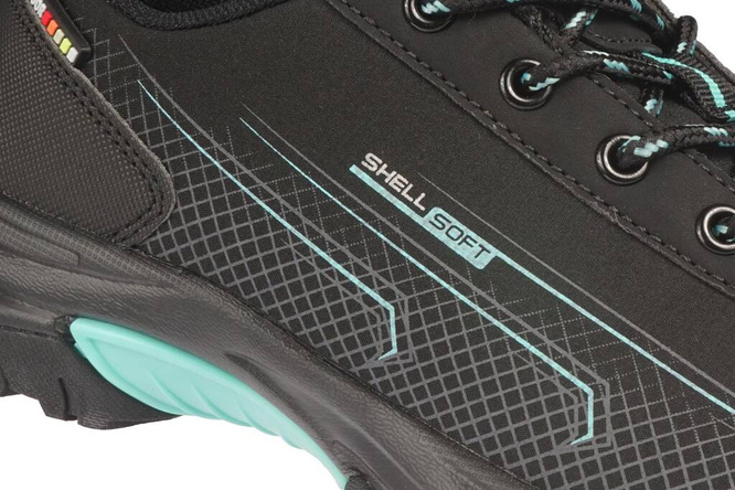 Buty sportowe damskie American Club DWT-178 czarno różowe i czarno miętowe rozm.36-41