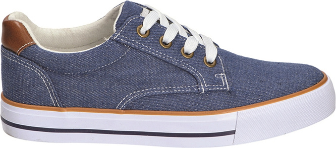 Women’s Canvas Shoes American Club DLH-124 – Navy Blue, Sizes 37–42