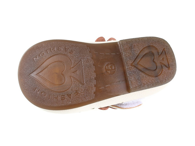 Children's shoes MaiQi 0K34BE beige size 15-19