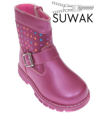 Children's winter shoes Clibee AH-128PE pink size 22-27