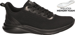 American Club MHA-69 men's sports shoes, black and white, sizes 41-46
