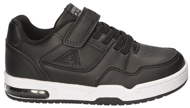 American Club CES-115 children's sports shoes black and navy blue, size 32-36