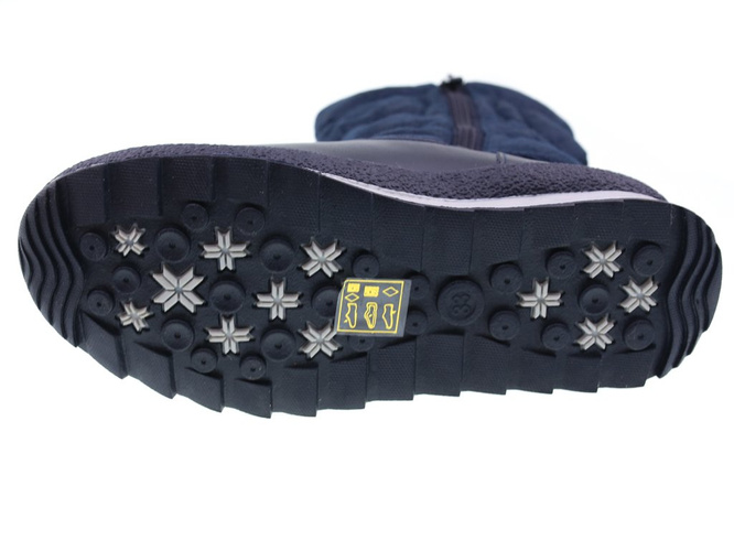 Winter boots for children Clibee CK-800BU navy blue size 32-37