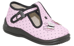 Children's sneakers ZetPol DARIA KROPKI pink size 18-27