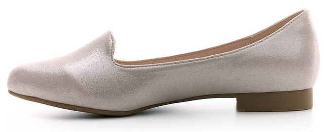 Baleriny damskie Sergio Leone DBL610BEZL beżowe rozm.36-40