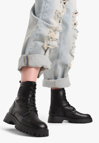 Sergio Leone DTR710-SCZ women's boots black size 36-40