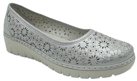 Women's shoes Skotnicki DP-3-Y14SI silver size 36-41