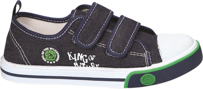 American Club BTEN-170 children's sneakers black and navy blue size 29-33
