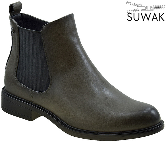 Buty zimowe damskie Urban Projekt D22222SZ grafitowe rozm.36-41