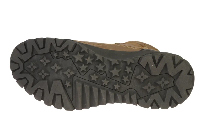 Buty zimowe męskie American Club MCY-163 czarne i beżowe rozm.41-45