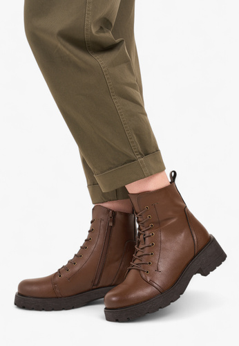 Sergio Leone DTR704-SCIBR women's boots brown size 36-40