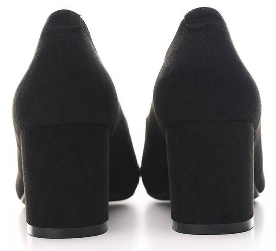 Pumps for women Sergio Leone DPB411CZMI black size 36-40