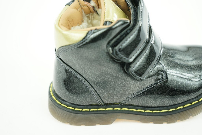 Children's winter shoes LinShi BA2938-22 red, black and gray size 27-32