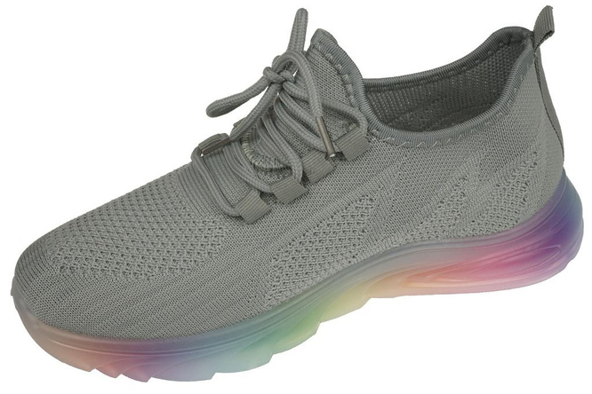 Buty sportowe damskie New Meini DM21-31CGY popielate rozm.36-41