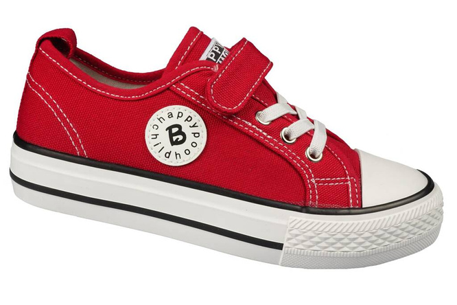 Children's sneakers BESSKY CMY009-6CRE red size 32-37