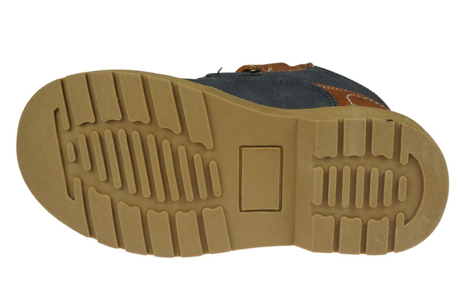 Buty zimowe dziecięce American Club BES-144 czarne i granatowe rozm.25-29
