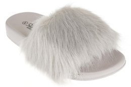 Klapki damskie Skotnicki DKL-3-G11GY szare rozm.36-41