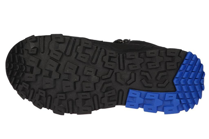 American Club CHL-105 children's winter shoes, black-red and black-blue, sizes 32-36