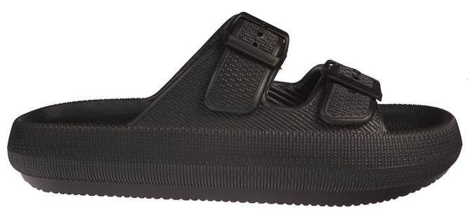 American Club MNH-157 men's pool flip-flops black and navy blue size 41-45