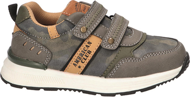 Buty sportowe dziecięce American Club CXD-129 granatowe i khaki rozm.30-34