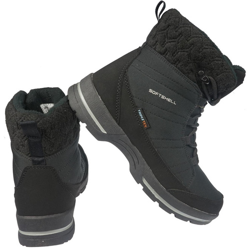 Women's winter shoes American Club DSN-02 black size 36-41