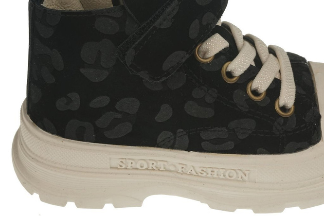 Children's shoes Clibee AP703BL black size 20-25