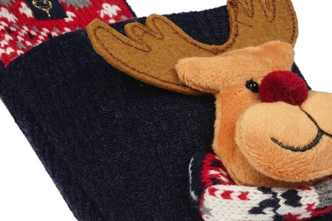 American Club DSL-11 women's textile slippers, green and navy blue, sizes 37-41