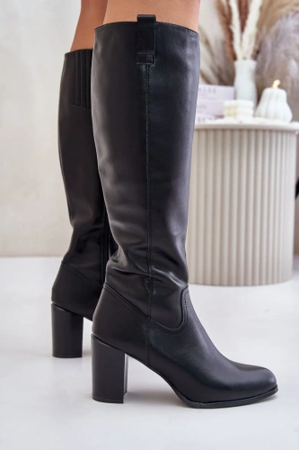 Sergio Leone DKZ230-SCZ women's boots black size 36-40