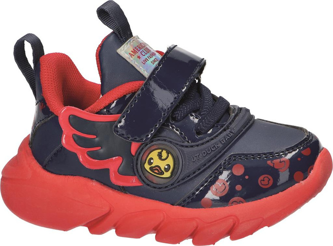 Children's sports shoes American Club ABD-16 black and navy blue size 22-26