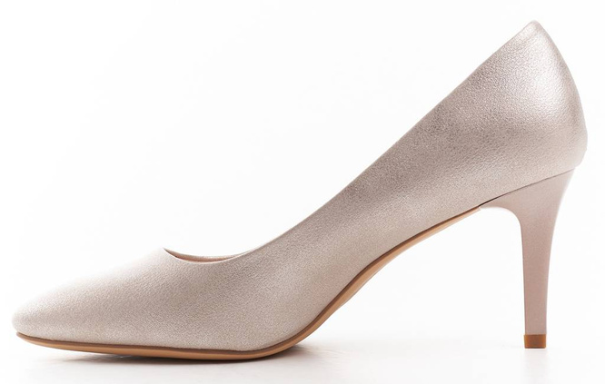 Women's high heels Sergio Leone D1336ZLPR gold size 36-41