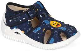 Children's sneakers ZetPol IGOR navy blue size 18-27