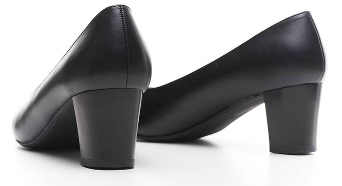 Czółenka damskie Sergio Leone DPB177BLPU czarne rozm.36-40