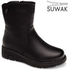 Buty zimowe damskie Skotnicki DB-3-1397BL czarne rozm.37-42