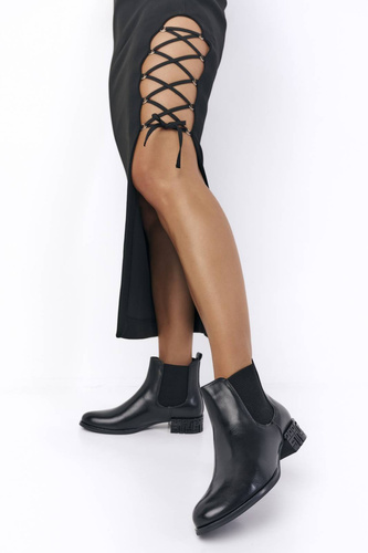 Buty zimowe damskie Sergio Leone DBT532CZPU czarny rozm.36-40