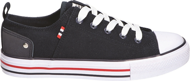 Youth Sneakers American Club DLH-117 in Black and Navy, Sizes 37-41
