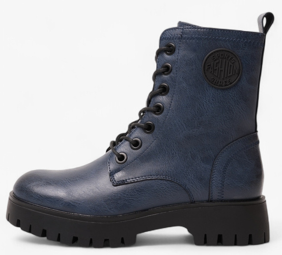 Sergio Leone DTR710-SGR women's boots navy blue size 36-40