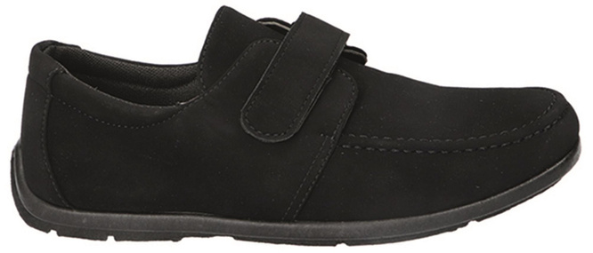 American Club CKOM-55 boys' shoes, black and navy blue, sizes 34-38