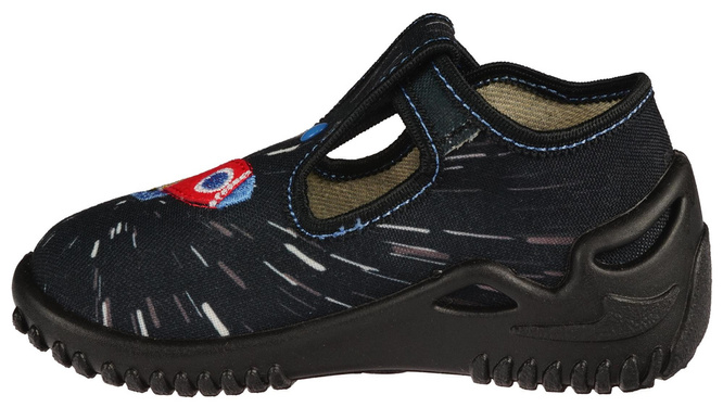 ZetPol PIOTRUŚ BLACK children's sneakers black size 18-27