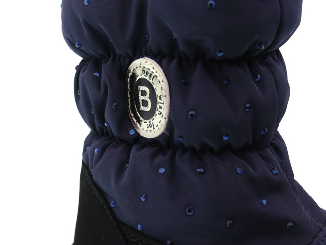 Children's snow boots Clibee AH-910BU navy blue size 22-27