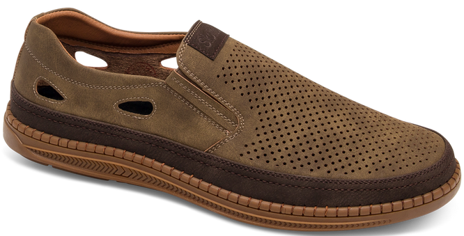 Półbuty męskie Skotnicki MP-4-7042KH zielone rozm.40-45