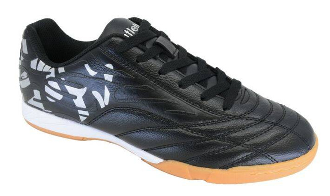 Indoor shoes for Atletico sizes R2416BLSI black and silver size 41-46