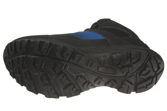 Buty zimowe męskie Badoxx MMXC-8290-WBLBU czarno-niebieskie rozm.41-46