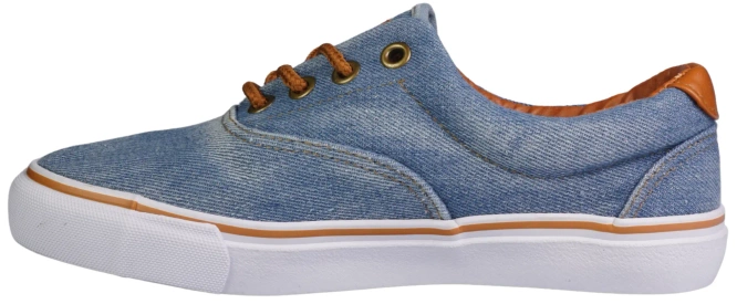 American Club CLH18-NJ04-3-4 children's dark and light denim sneakers, size 32-36