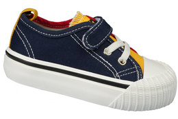 Children's sneakers BESSKY AMY003-1AREYENA navy blue size 22-27