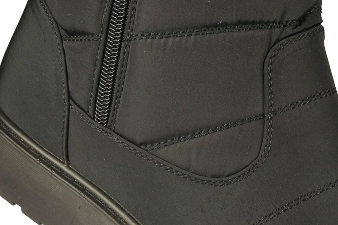 Buty zimowe męskie Le Scarpe MA8228-1BL czarne rozm.41-46