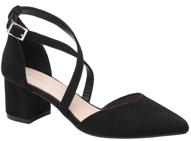 Women's sandals Sergio Leone DSK830CZMI black size 36-40