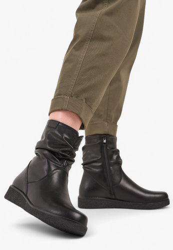 Buty zimowe damskie Sergio Leone DBT294-SCZ czarne rozm.36-40