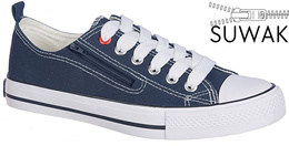 Tenisówki dziecięce American Club CLH-43 granatowe rozm.31-36